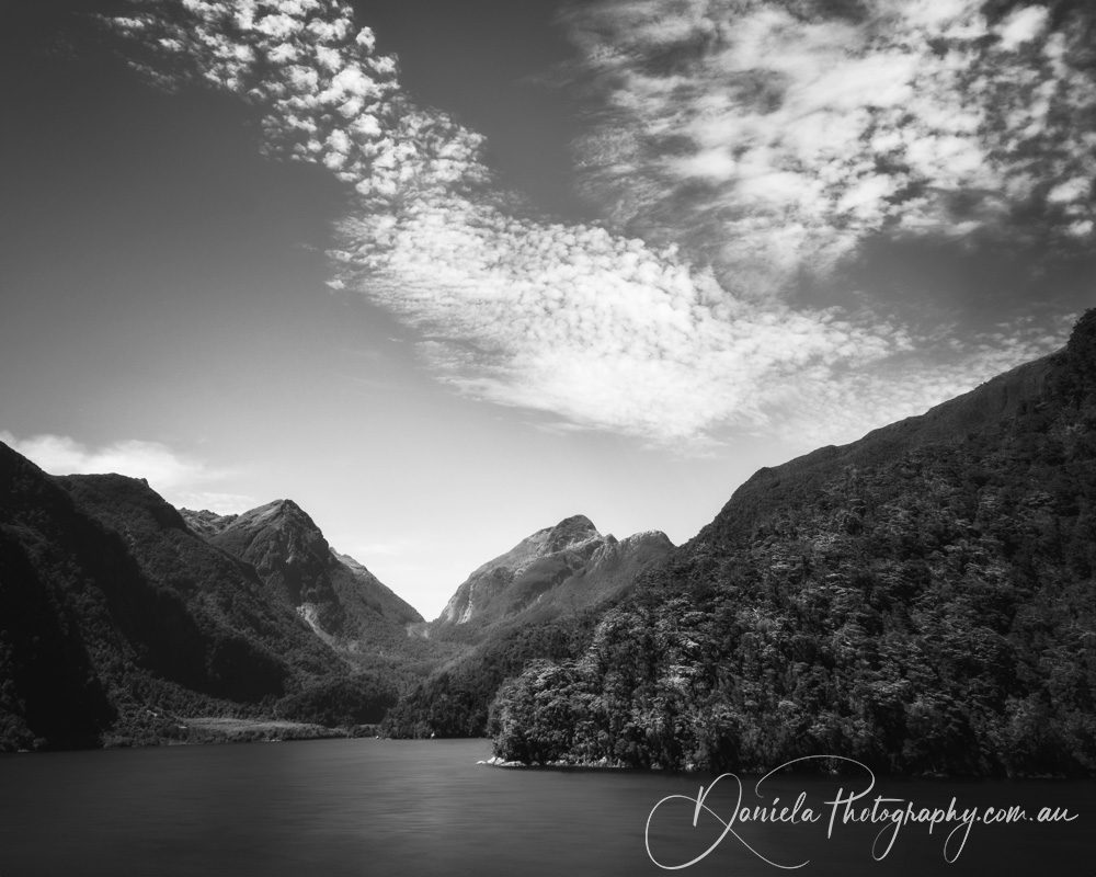 New Zealand Deep Cove at Doubtful Sound